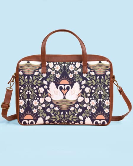 Laptop Handbag | Lovebirds On The Lake